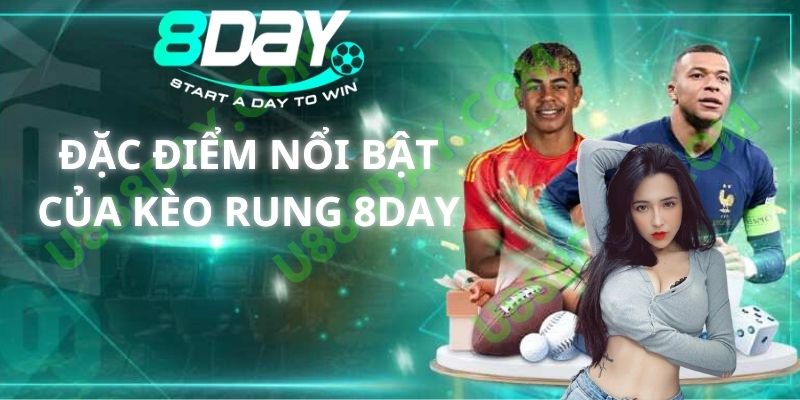 Đặc điểm nổi bật của kèo rung 8DAY